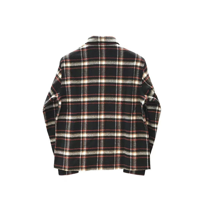 Chrome Hearts Work Dog Plaid Shirt Jacket - SHENGLI ROAD MARKET