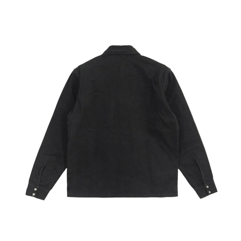 Chrome Hearts Work Dog Shirt Jacket with Silver Buttons - SHENGLI ROAD MARKET