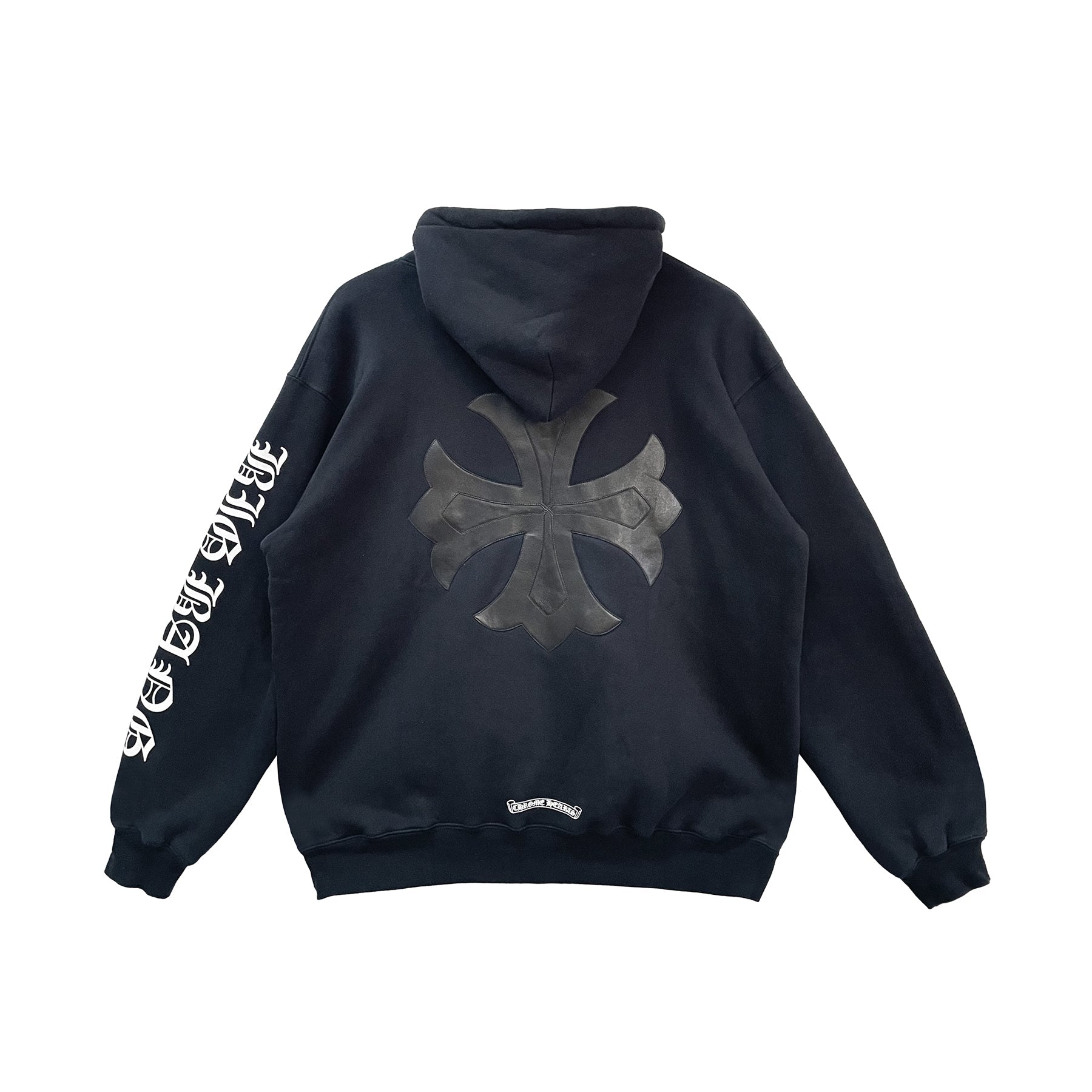 Chrome Hearts x Big Band Leather Hoodie -SHENGLI ROAD MARKET