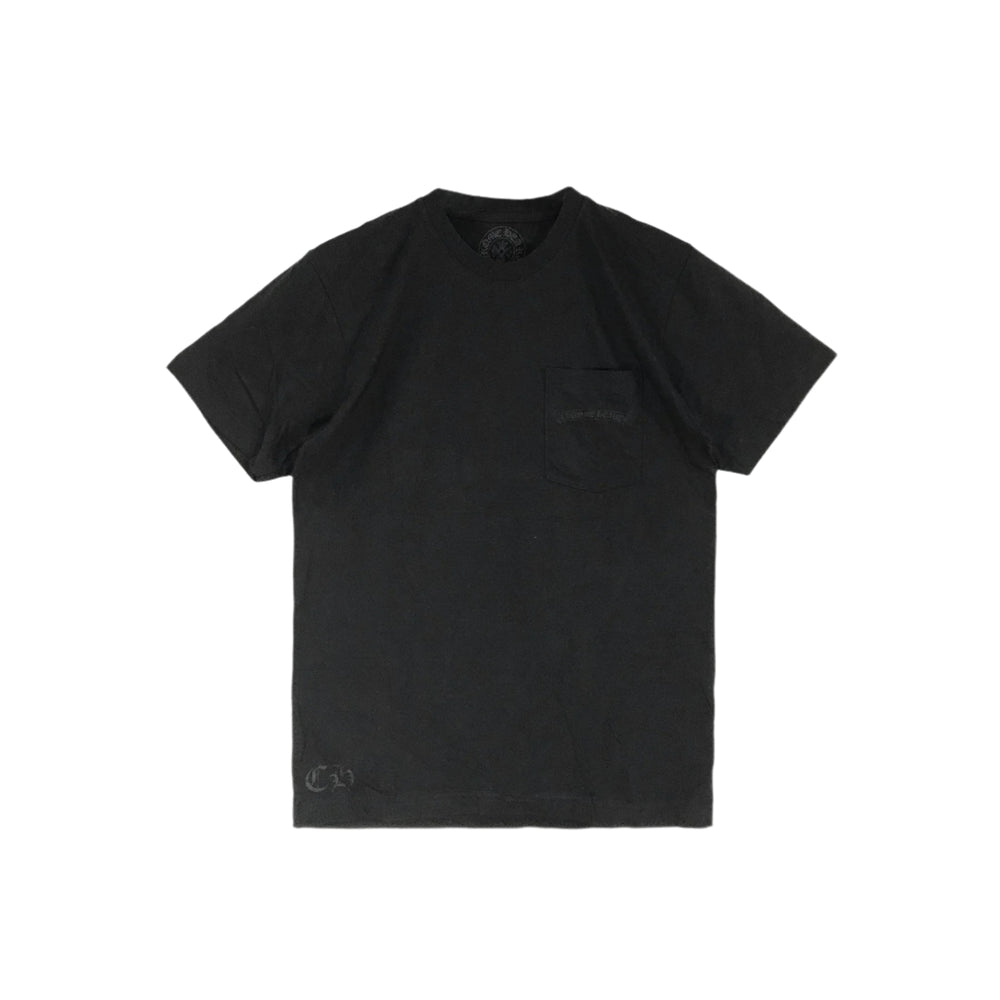 Chrome Hearts Yellow Dagger Logo Short Sleeve T-shirt - SHENGLI ROAD MARKET