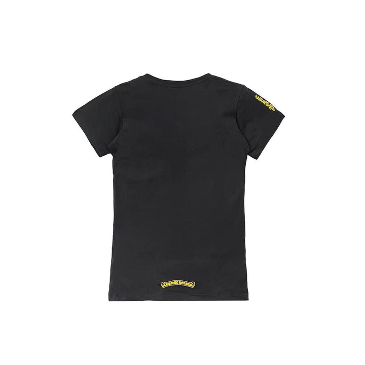 Chrome Hearts Yellow Dagger Logo Short Sleeve Tee - SHENGLI ROAD MARKET