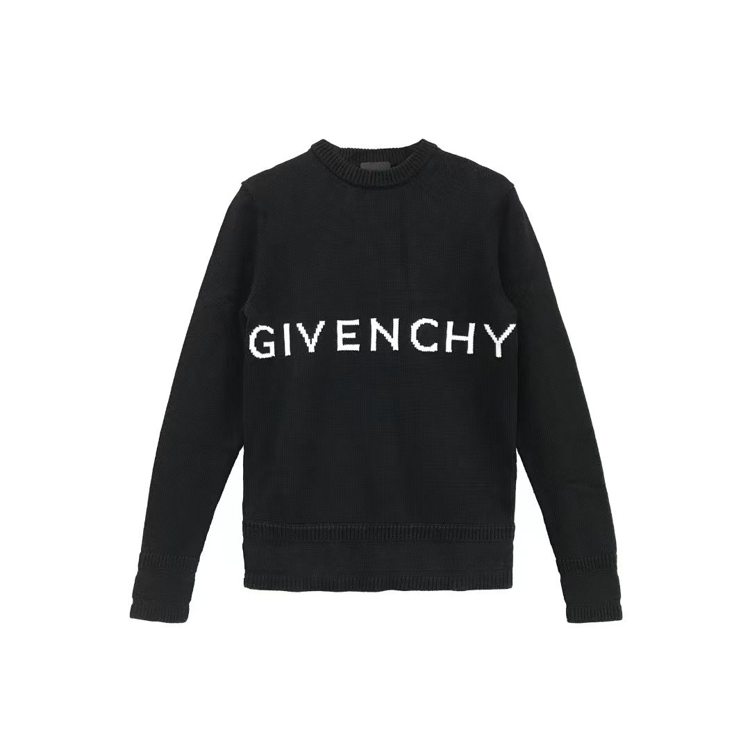 Givenchy Logo Print Sweater - SHENGLI ROAD MARKET