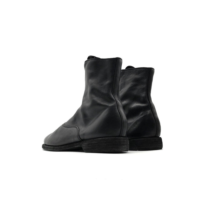 GUIDI 210 Horse Full Grain Front Zip Leather Boots - SHENGLI ROAD MARKET