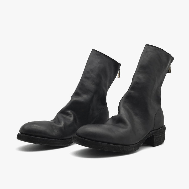 GUIDI 788Z Horse Grain Back Zip Leather Men's Boots - SHENGLI ROAD MARKET