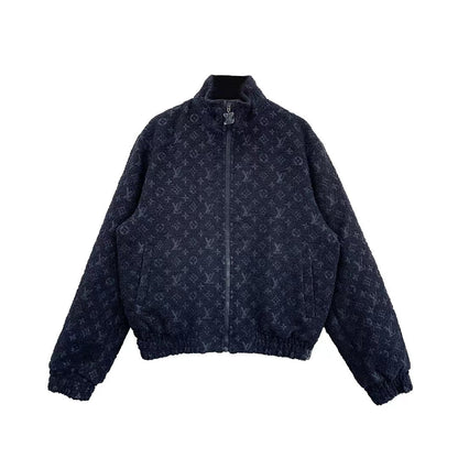 Louis Vuitton Monogram Fleece Jacket - SHENGLI ROAD MARKET