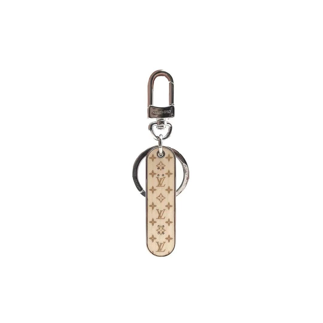 Louis Vuitton Skate Bag Charm And Key Holder Monogram Silver - SHENGLI ROAD MARKET