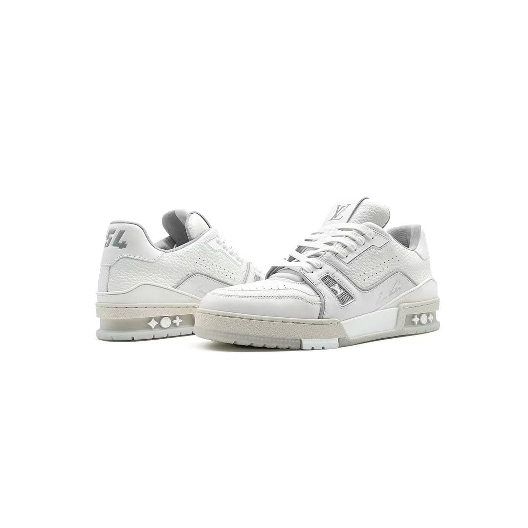 Louis Vuitton Trainer White Signature - SHENGLI ROAD MARKET