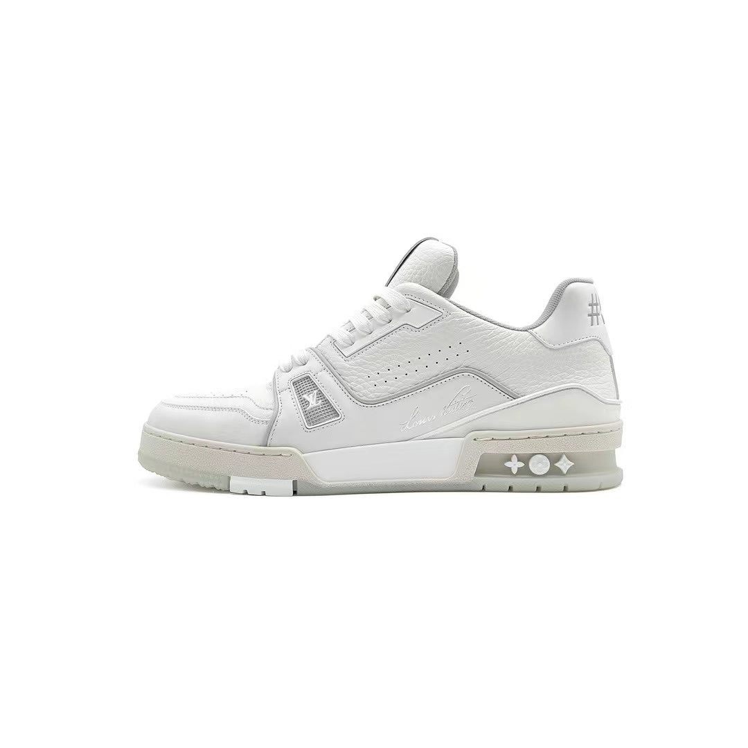 Louis Vuitton Trainer White Signature - SHENGLI ROAD MARKET