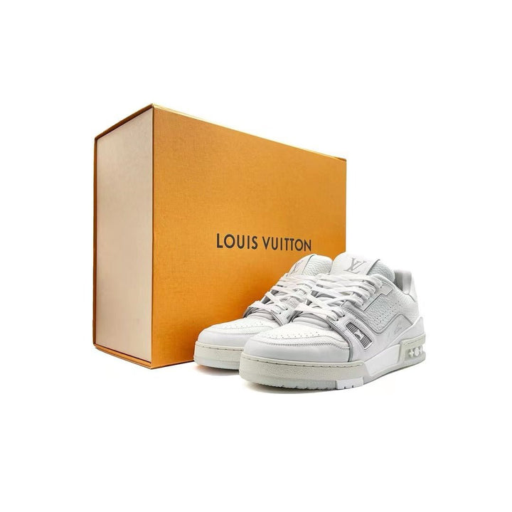 Louis Vuitton Trainer White Signature - SHENGLI ROAD MARKET
