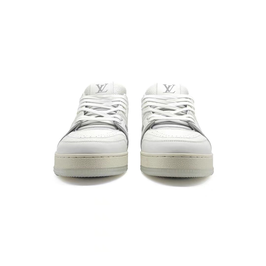 Louis Vuitton Trainer White Signature - SHENGLI ROAD MARKET