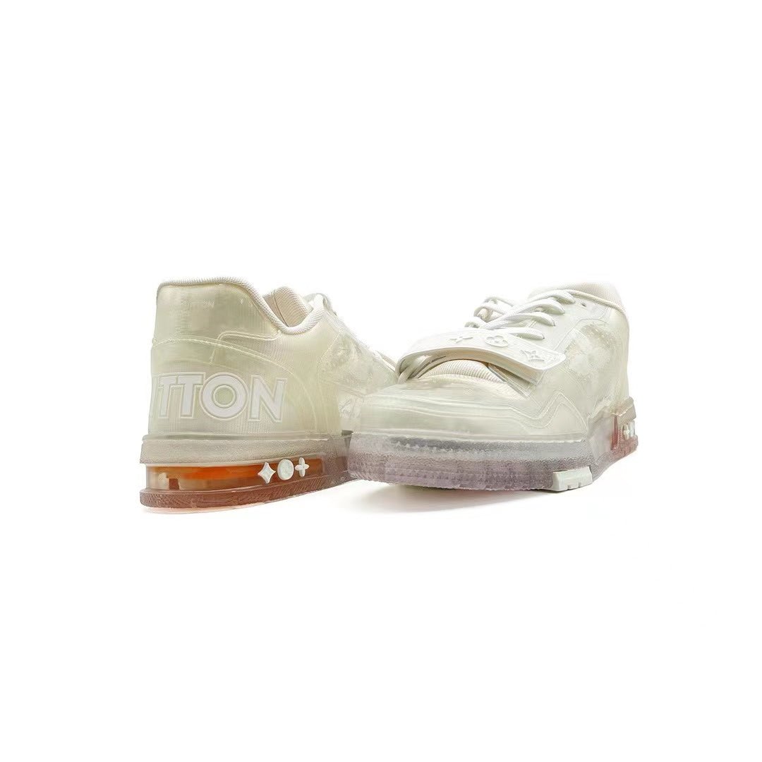 Louis Vuitton Trainer White Transparent - SHENGLI ROAD MARKET