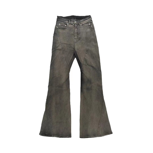 RICK OWENS DRKSHDW Bias Bootcut Jeans - SHENGLI ROAD MARKET