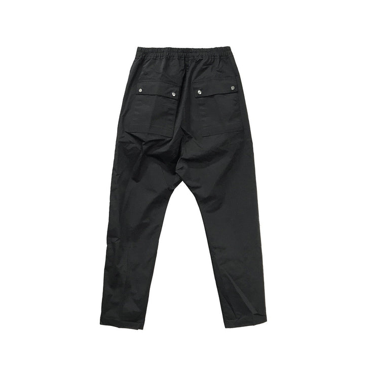 RICK OWENS DRKSHDW Black Pantaloni Geth Bela Pants - SHENGLI ROAD MARKET