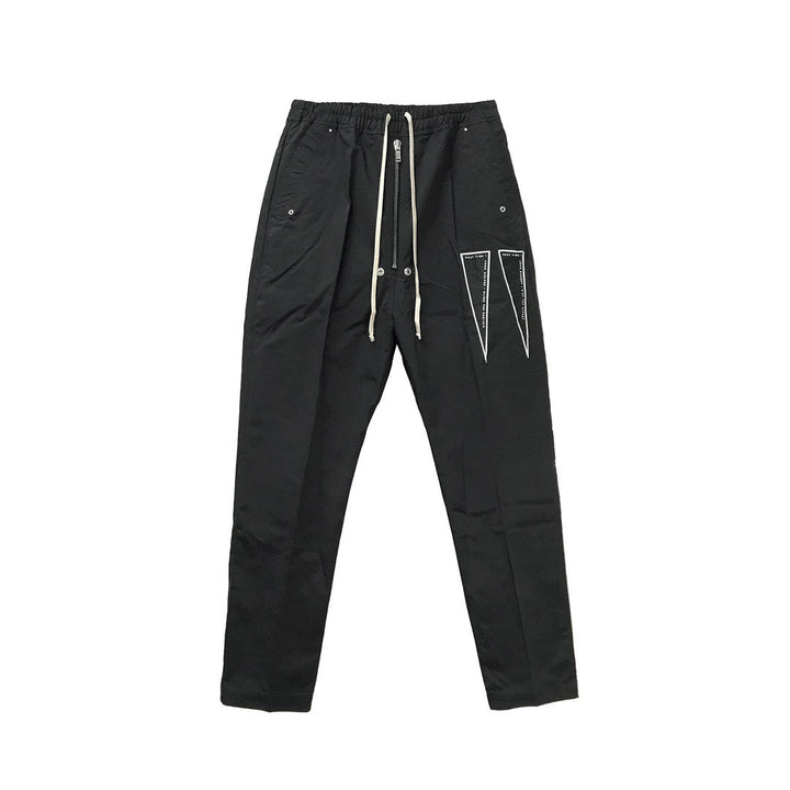 RICK OWENS DRKSHDW Black Pantaloni Geth Bela Pants - SHENGLI ROAD MARKET