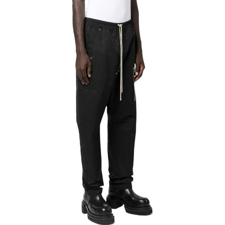 RICK OWENS DRKSHDW Black Pantaloni Geth Bela Pants - SHENGLI ROAD MARKET