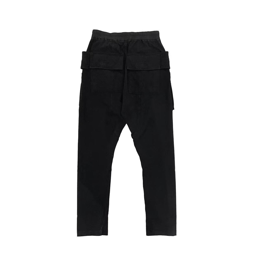 RICK OWENS DRKSHDW Black Sweatpants - SHENGLI ROAD MARKET