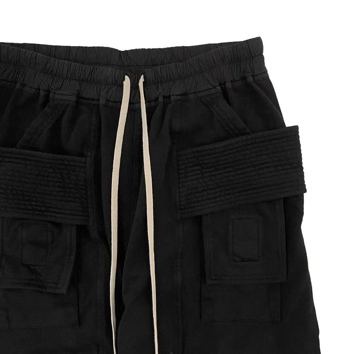 RICK OWENS DRKSHDW Black Sweatpants - SHENGLI ROAD MARKET