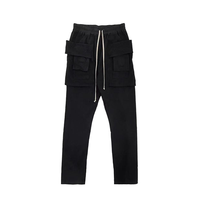 RICK OWENS DRKSHDW Black Sweatpants - SHENGLI ROAD MARKET