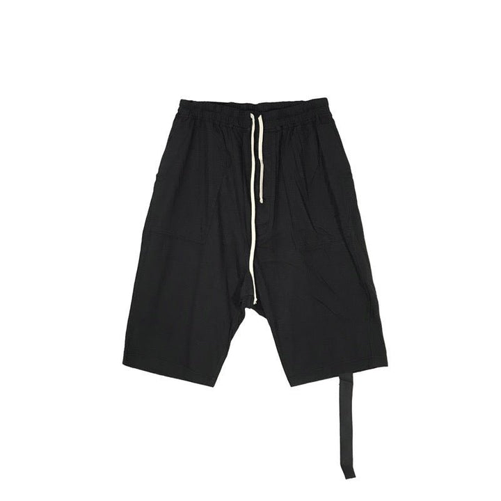 RICK OWENS DRKSHDW Drop-Croptch Bela Shorts - SHENGLI ROAD MARKET