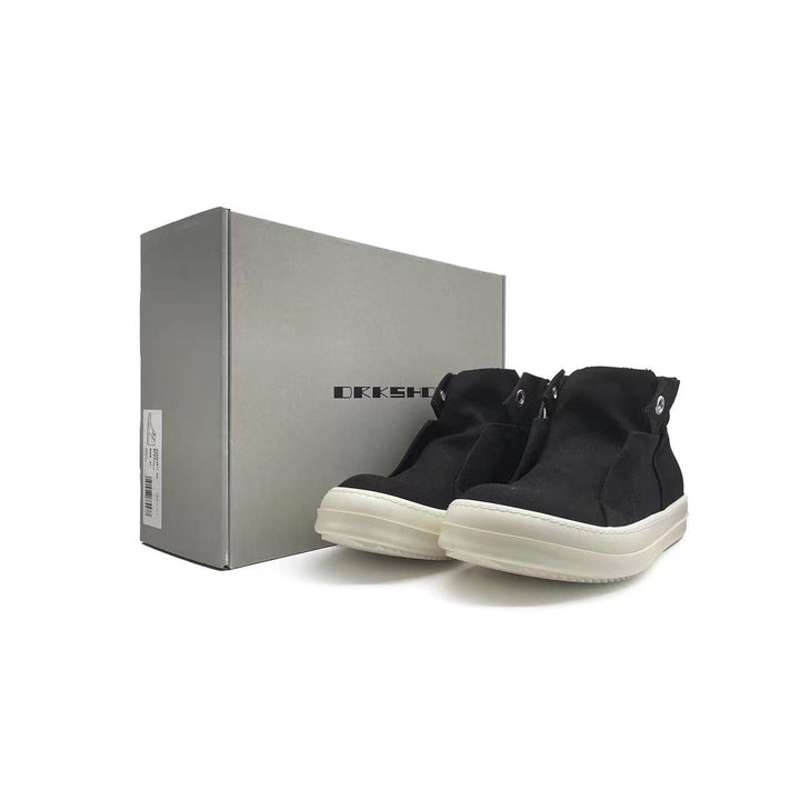 RICK OWENS DRKSHDW Dunk Denim Sneakers - SHENGLI ROAD MARKET