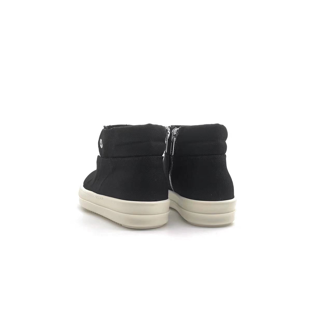 RICK OWENS DRKSHDW Dunk Denim Sneakers - SHENGLI ROAD MARKET