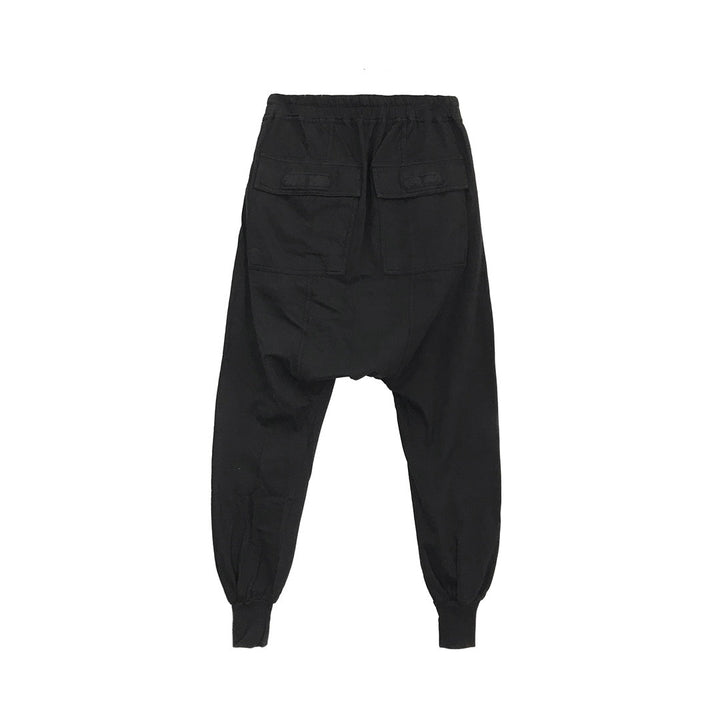 RICK OWENS DRKSHDW Men's Drop-Crotch Drawstring Pants - SHENGLI ROAD MARKET