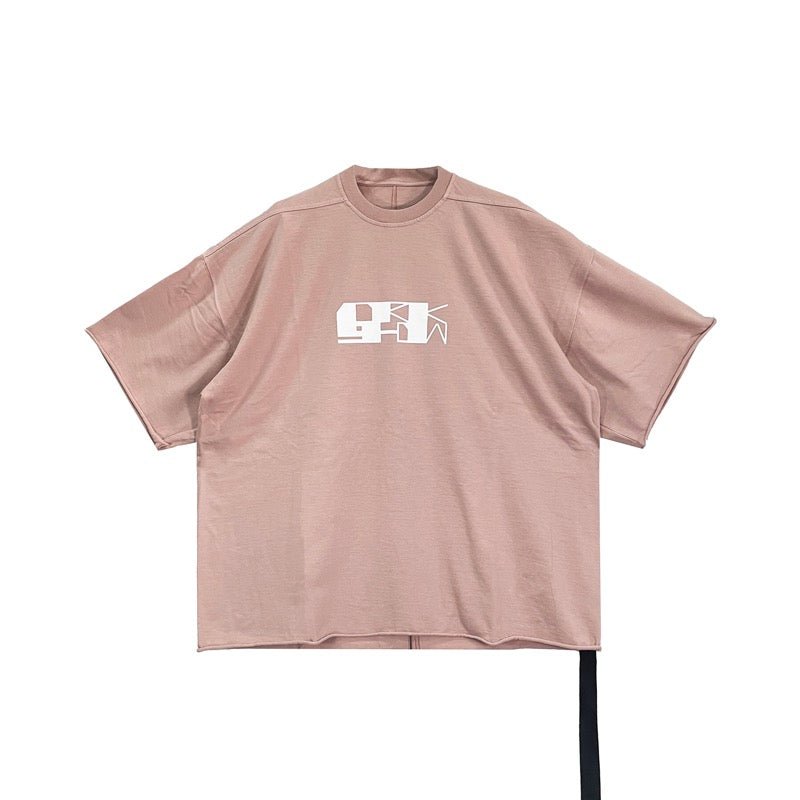 RICK OWENS DRKSHDW Oversize Logo-Print T-shirt - SHENGLI ROAD MARKET