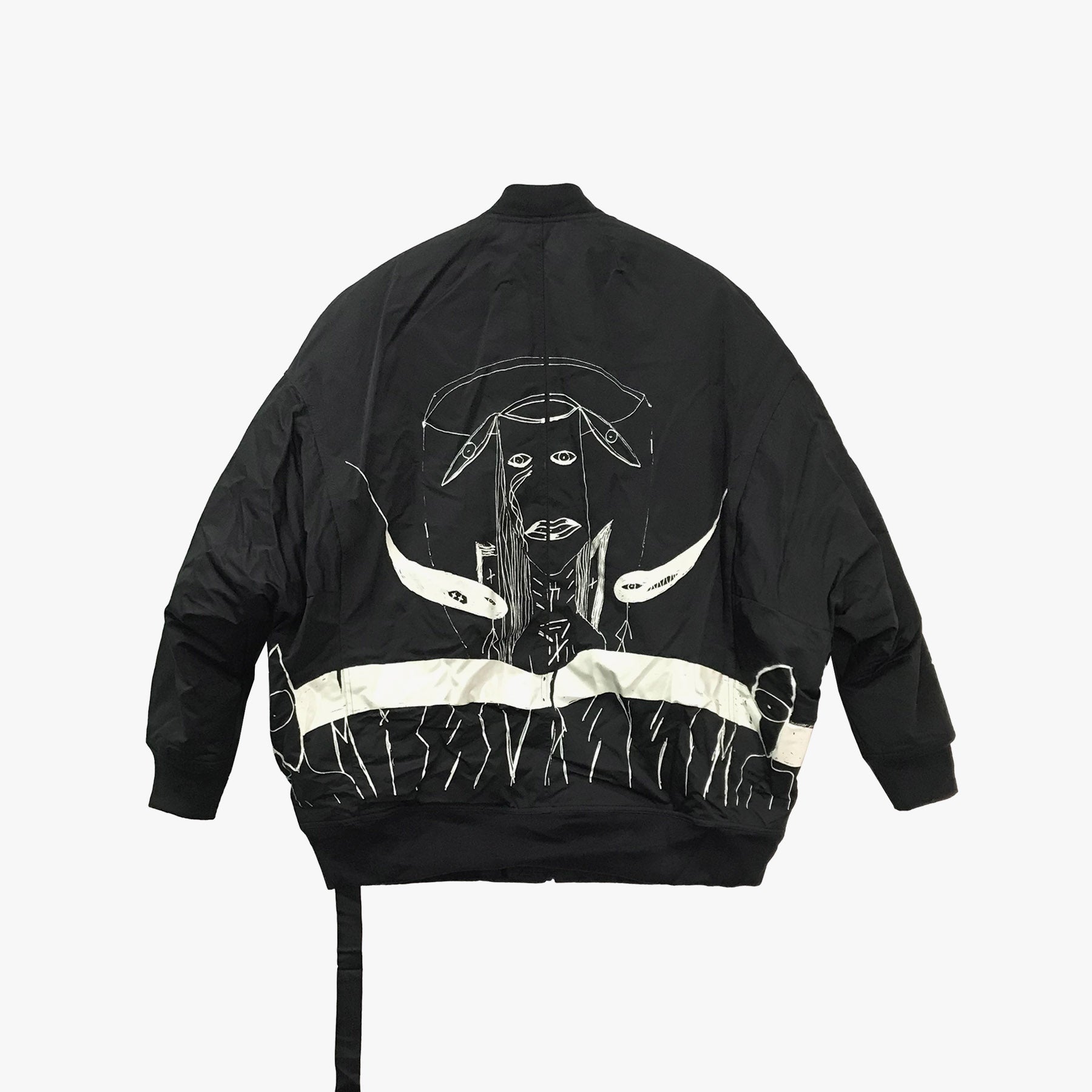 RICK OWENS Strobe Jumbo Flight Jacket | SHENGLI ROAD MARKET