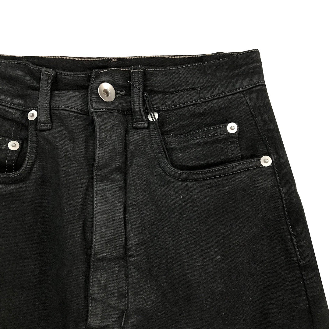 RICK OWENS Black Bolan Bootcut Jeans - SHENGLI ROAD MARKET
