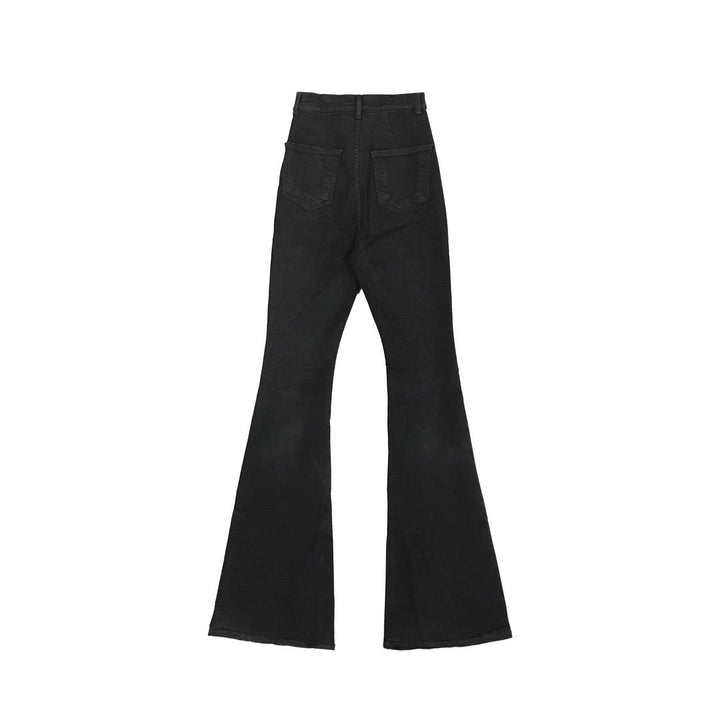 RICK OWENS DRKSHDW Women's Black Bolan Bootcut Jeans - SHENGLI ROAD MARKET