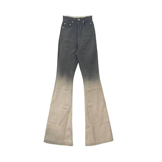 RICK OWENS DRKSHDW Women's Bolan Mopping Flared Jeans - SHENGLI ROAD MARKET
