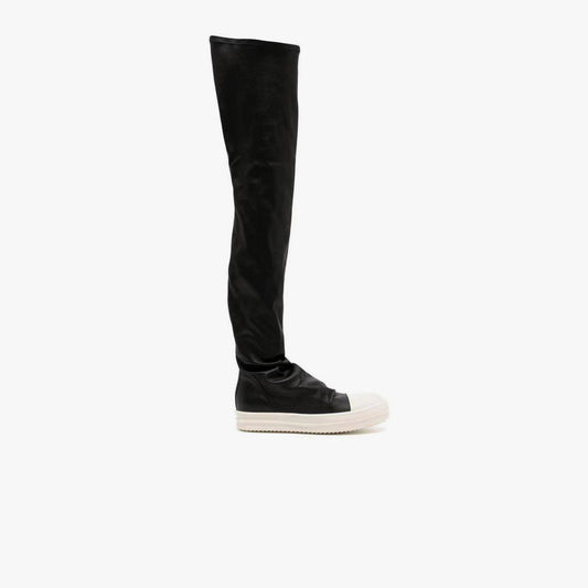 RICK OWENS Stocking Over-The-Kee Boots - SHENGLI ROAD MARKET