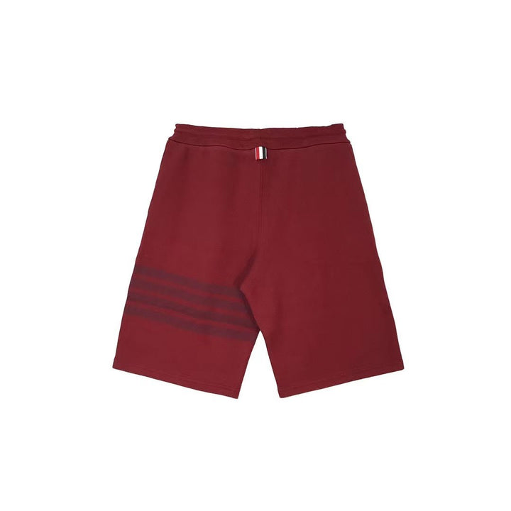 Thom Browne 4-Bar Striped Shorts - SHENGLI ROAD MARKET