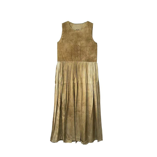 UMA WANG Make Old Sleeveless Dress Long Skirt - SHENGLI ROAD MARKET