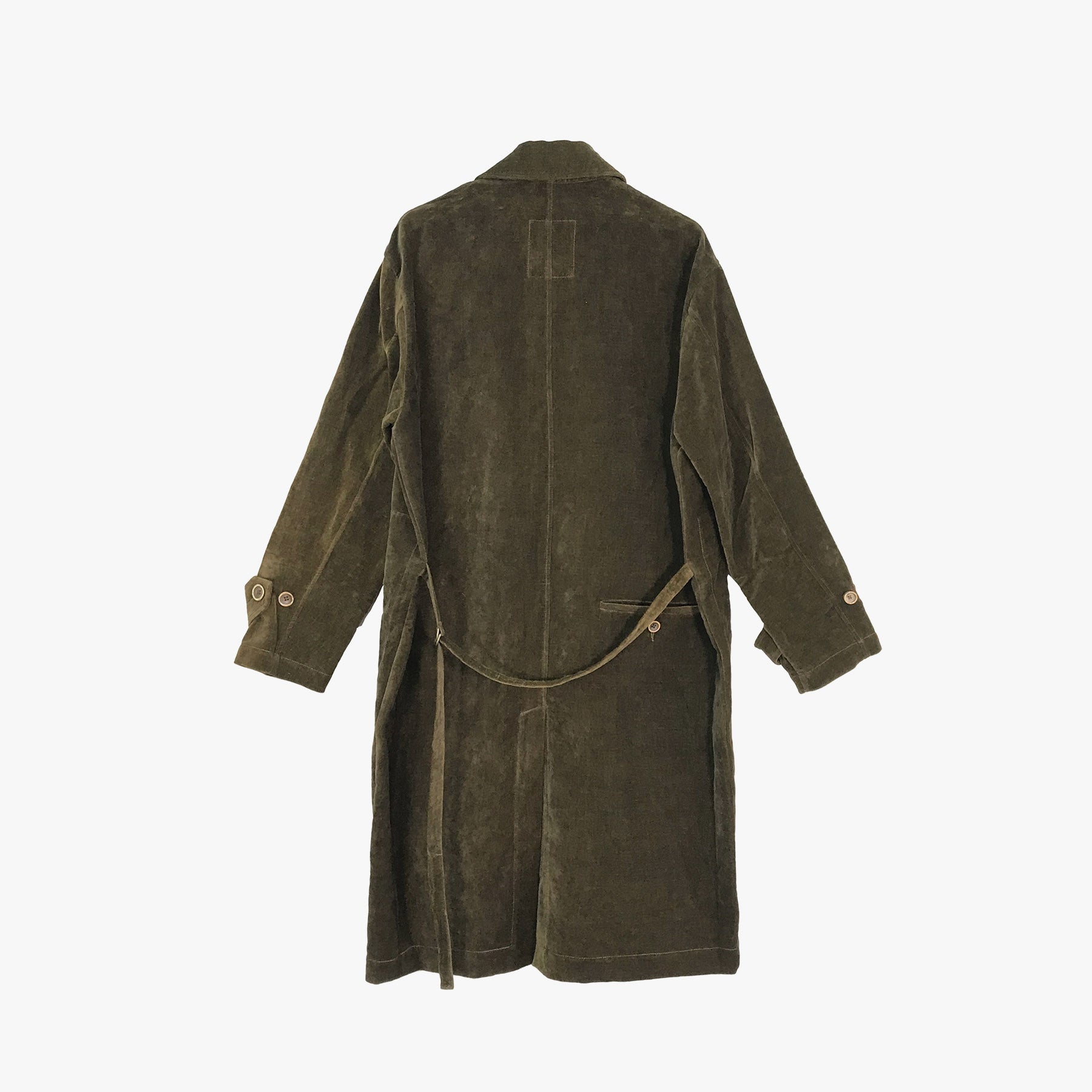 UMA WANG Olive Green Long Jacket - SHENGLI ROAD MARKET