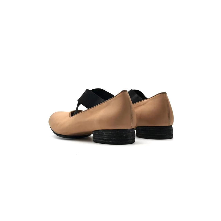 UMA WANG Square Toe Cross Strap Ballerina - SHENGLI ROAD MARKET